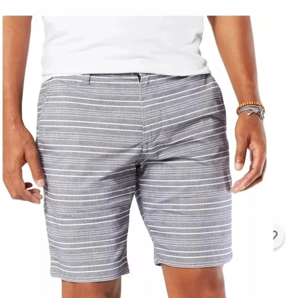 Dockers Shorts 44 Waist Slim Fit Grey NWT